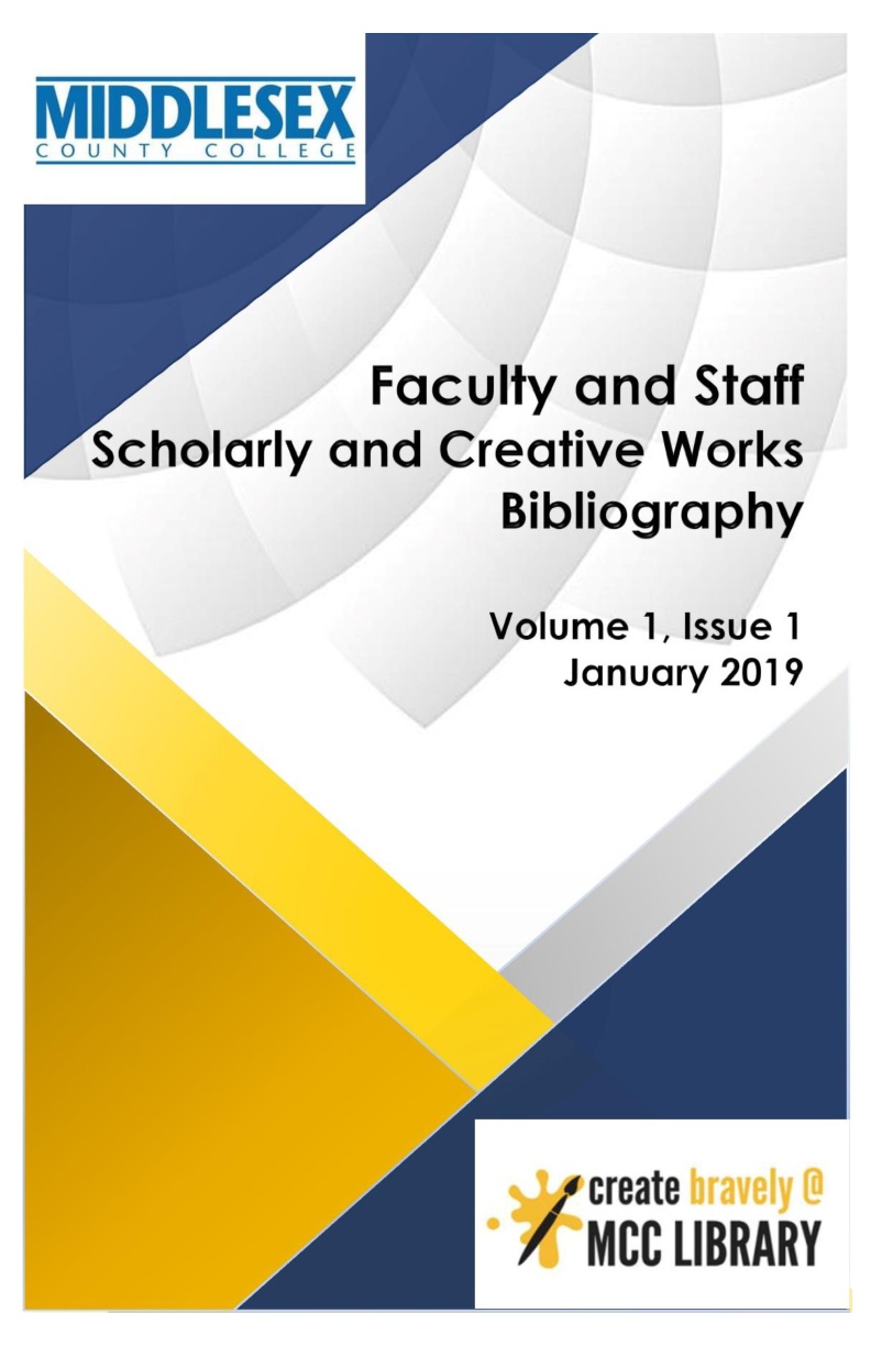 MCC Works Bibliography, Volume 1 Issue 1, January 2019